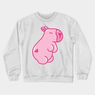 Capybara Don't Worry, Be Kappi - Khat&Kappibara Crewneck Sweatshirt